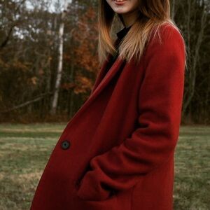 ZARA Red Coat